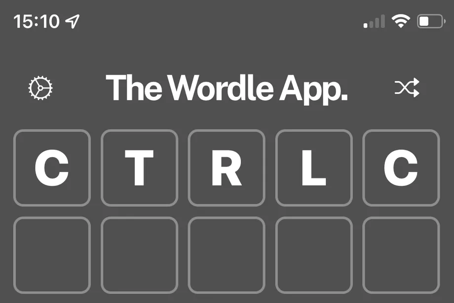 文字游戏《Wordle》被山寨成盗版App获利 目前该APP已被苹果商城下架