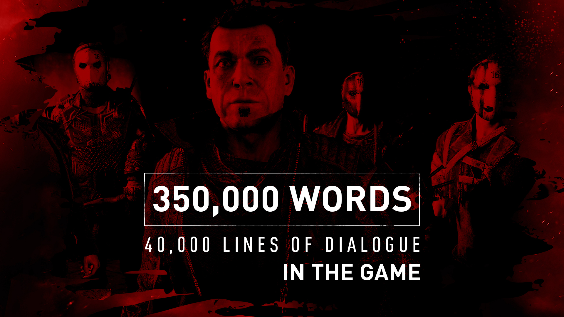 《消逝的光芒2》台词数量曝光 三十五万个单词、四万行台词