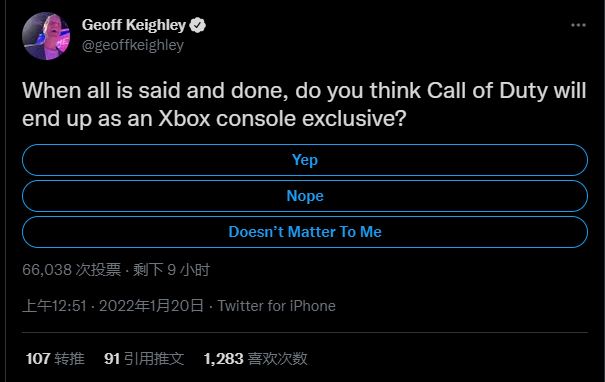 《使命召喚》會不會成為Xbox獨占？