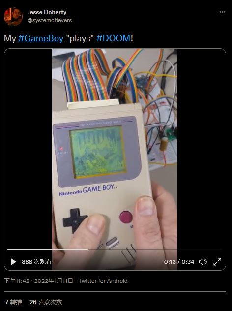 神奇的“魔法” 《GTA5》竟能在原版Game Boy上运行！