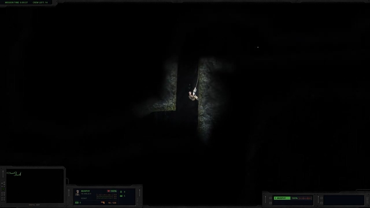 2D科幻惊悚游戏《幽闭深渊》实机演示公开 使用专业设备探索海底洞穴