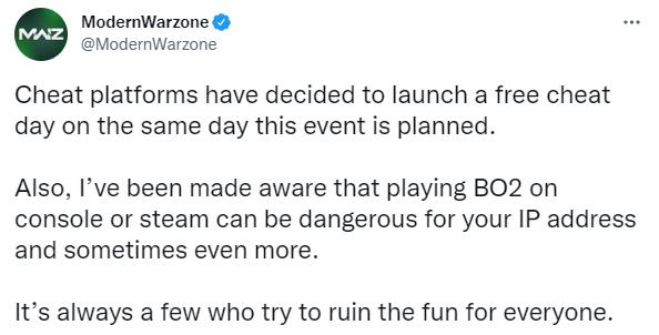 《使命召唤：黑色行动2》发布日游玩倡议 外挂网站同步开启免费开挂活动