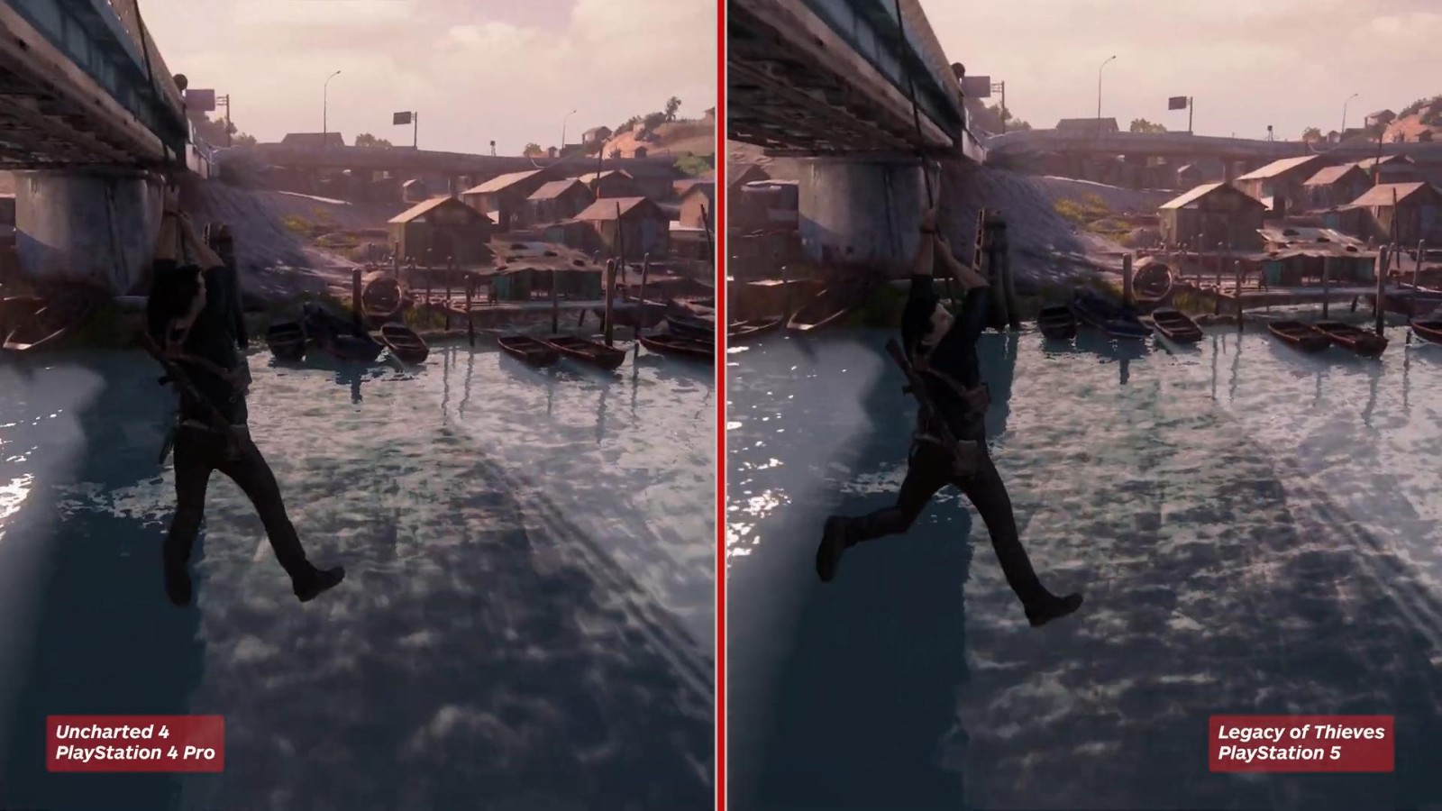 《神秘海域：盗贼遗产合集》PS5版对比PS4 Pro版 找差别