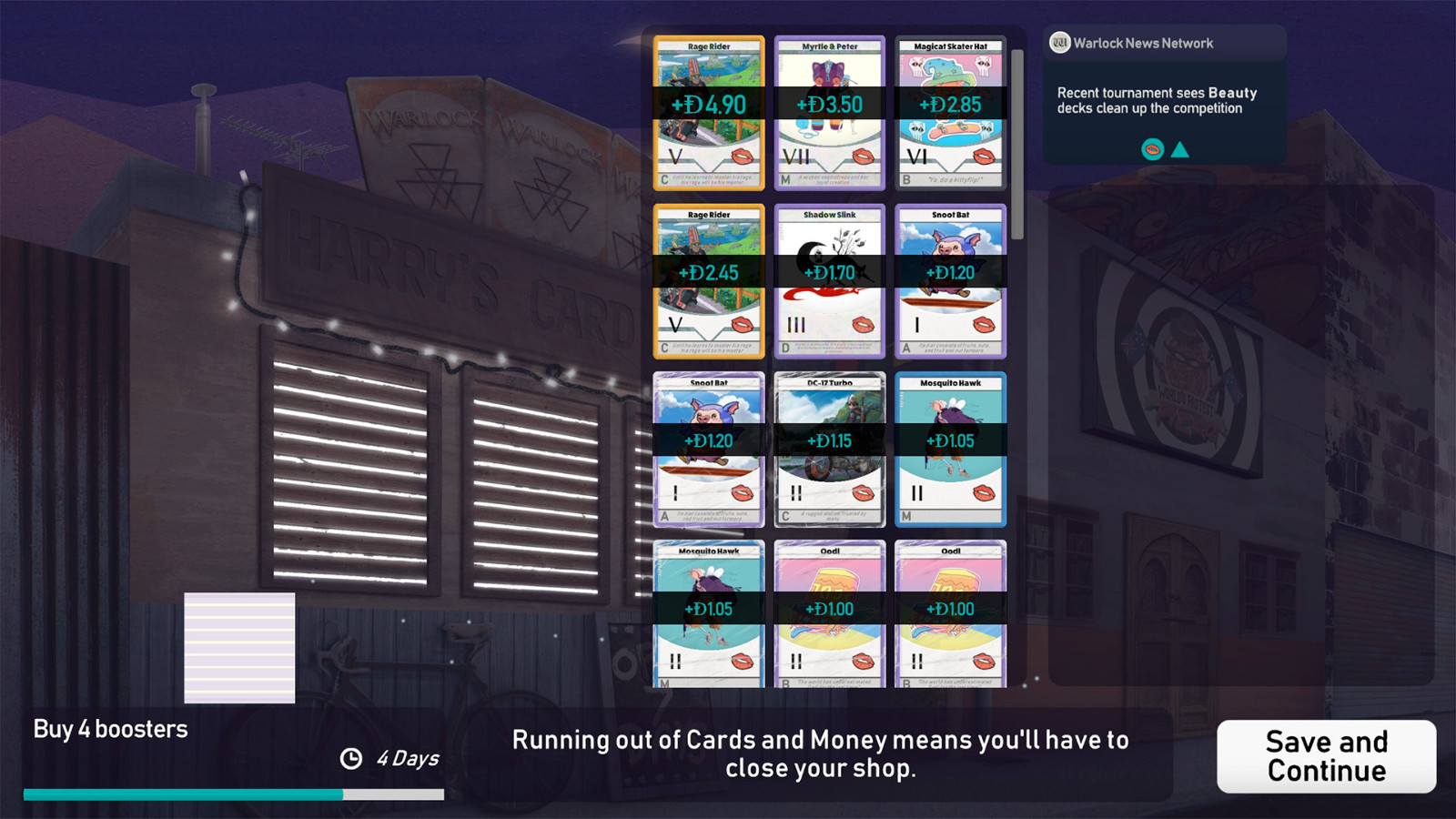 商店经营模拟游戏《卡牌之王》2月10日发售 支持中文