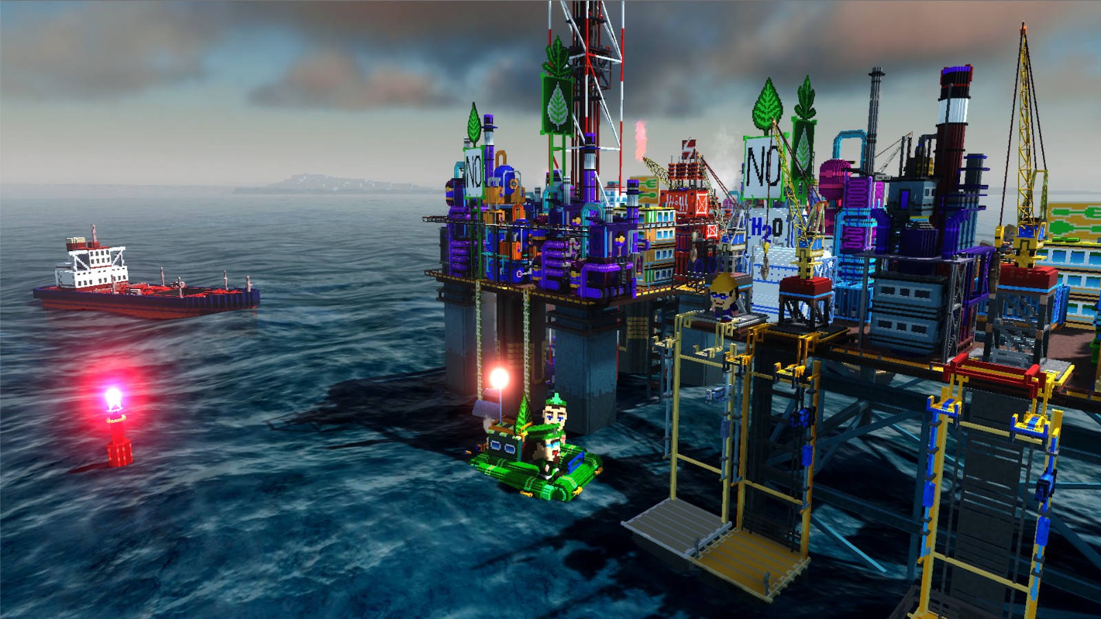 海上石油开采模拟器《石油大亨》现已在Steam发售 支持简中