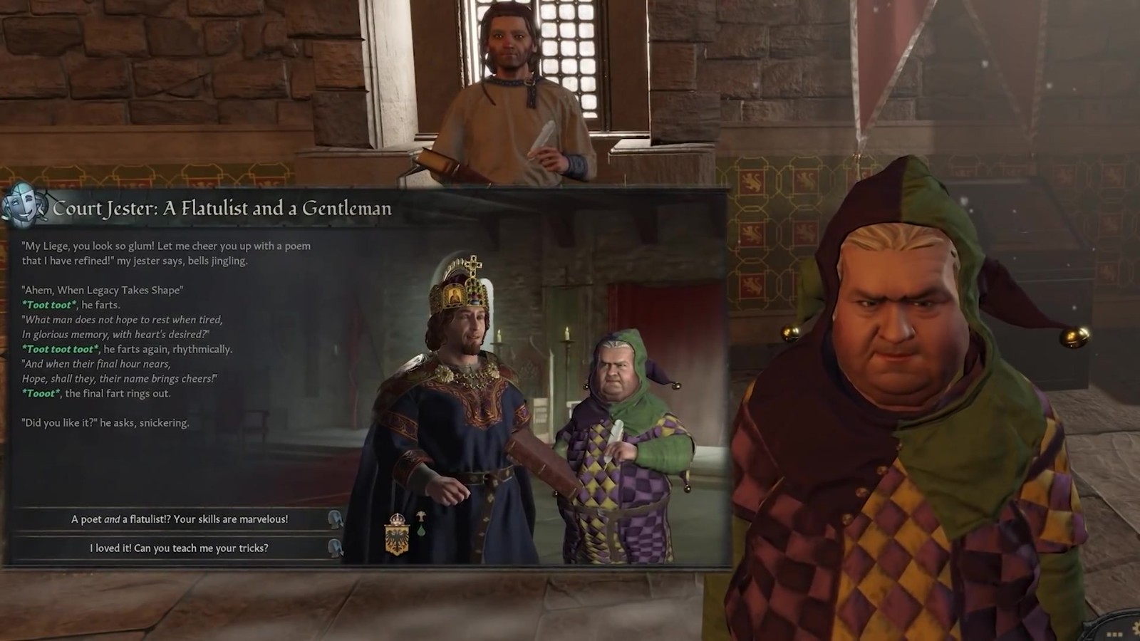 《十字军之王3》DLC“皇家宫廷”预告片介绍宝物/事件