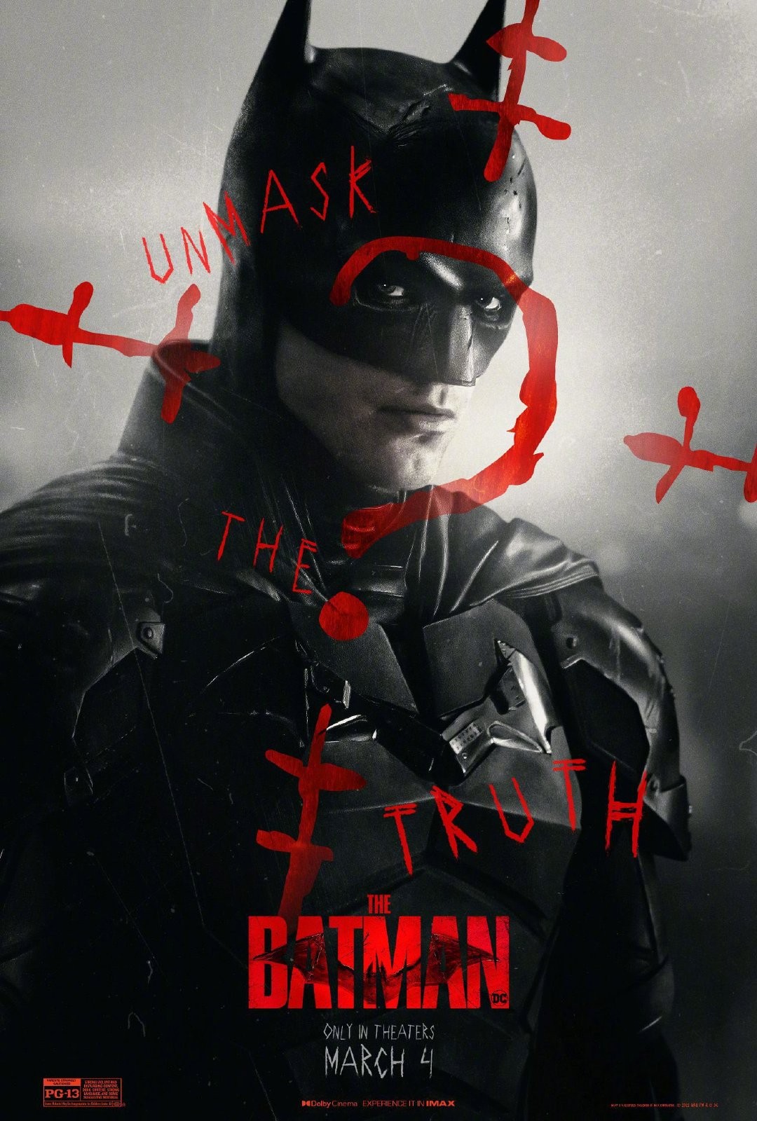 《新蝙蝠侠》支布4张新的脚色海报 悬疑气氛推满