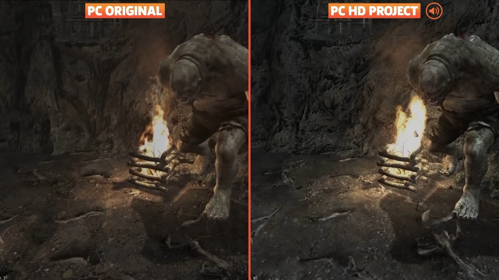 《生化危機4》高清畫質MOD對比PC原版效果演示