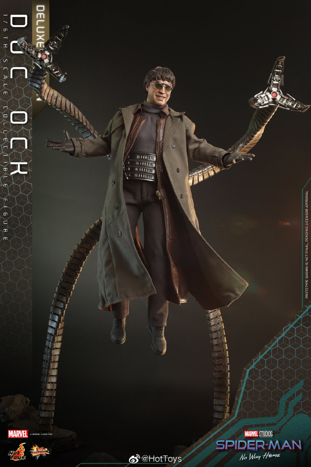 Hottoys《蜘蛛俠：英雄無歸》章魚博士1/6人偶 售價(jià)2080元起