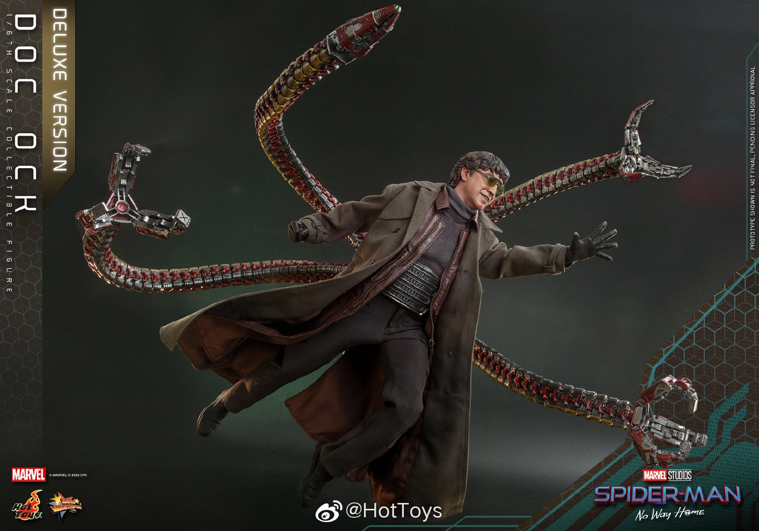 Hottoys《蜘蛛侠：豪杰无回》章鱼专士1/6人奇 卖价2080元起