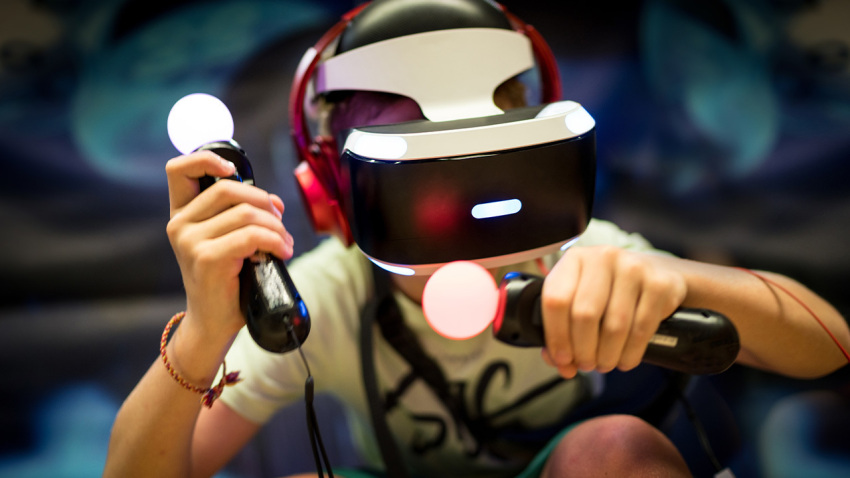 研究支现：嚼心喷鼻糖可减缓玩VR游戏时的眩晕症状