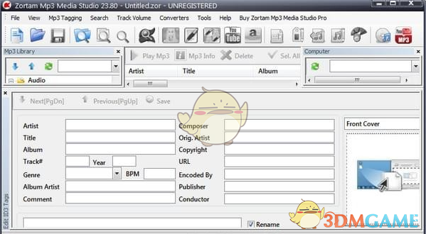 Zortam Mp3 Media Studio(音乐文件管理) v28.70