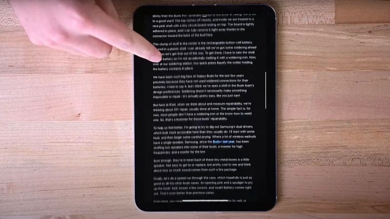 苹果果iPadmini6果冻屏遭散体诉讼 平易近圆称是一般征象