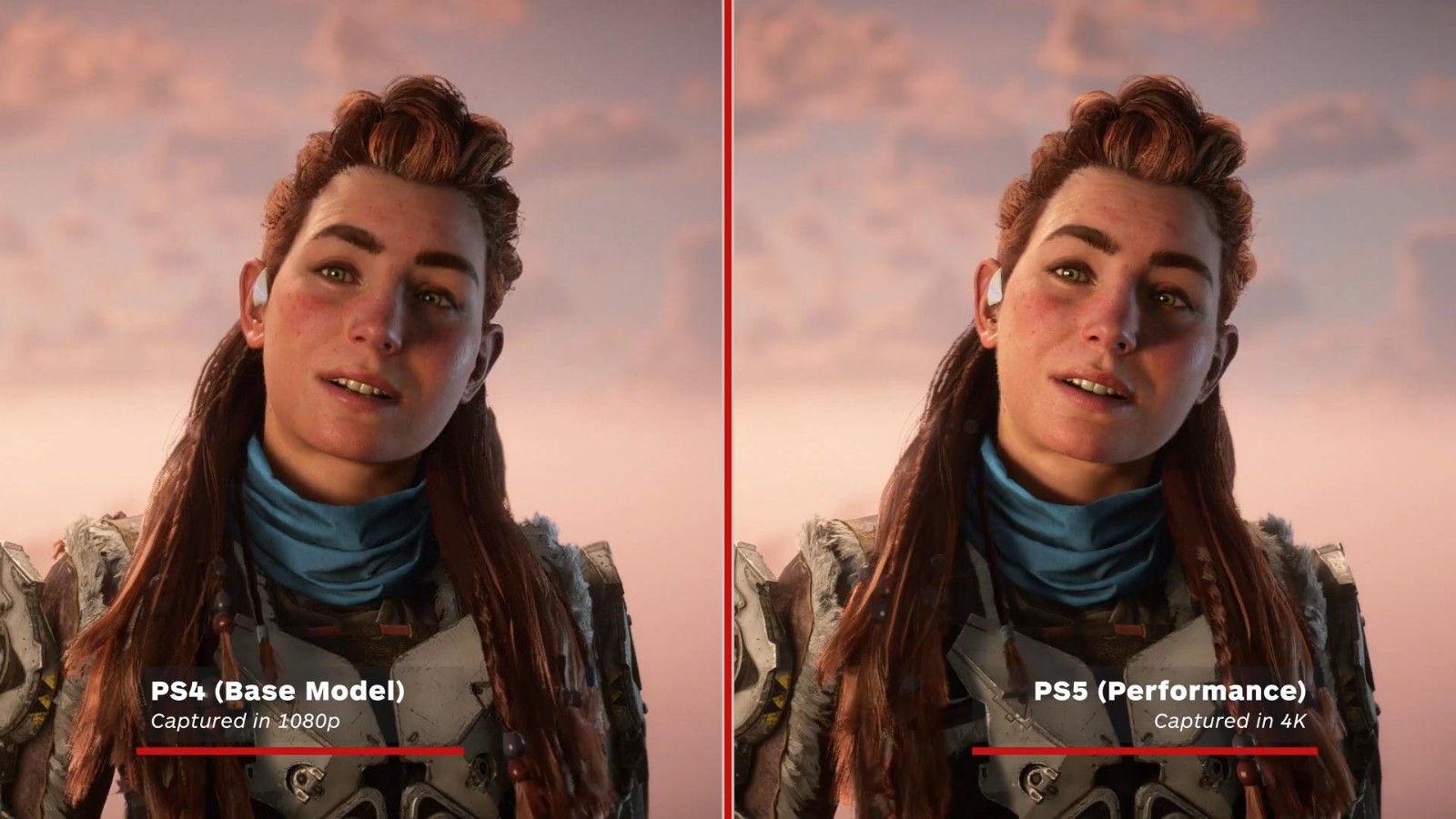 《地平線：西之絕境》PS5與PS4版對比女主更迷人