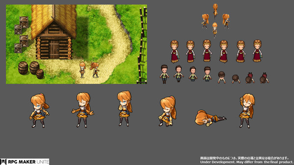 RPG建制《RPG Maker Unite》上线Steam 2022年内出售