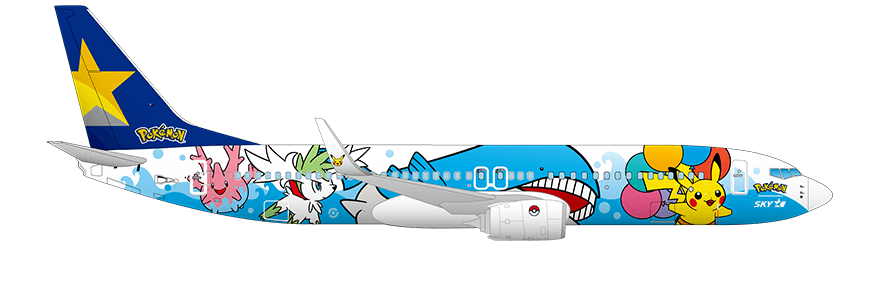 新宝可梦主题“痛飞机” 2022年5月在日本投入使用