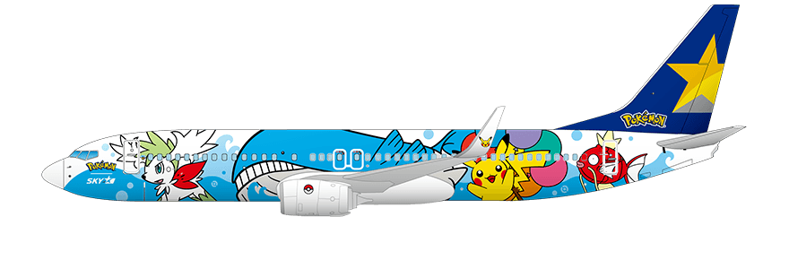 新宝可梦主题“痛飞机” 2022年5月在日本投入使用