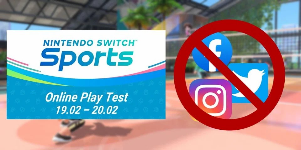 《Nintendo Switch运动》测试用户被禁止分享游戏信息