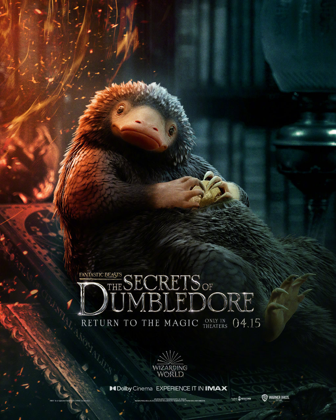 《神奇动物3：邓布利多之谜》角色海报 4月15日北美上映