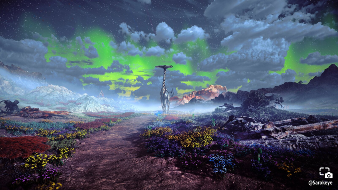 玩家显身手 PS官方分享《地平线：西之绝境》游戏抓拍