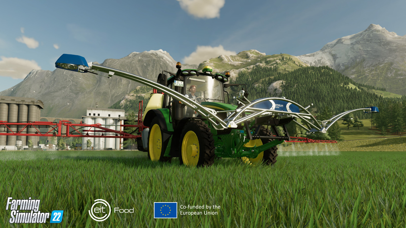 《模拟农场22》“精准农业”免费DLC 4月19日上线