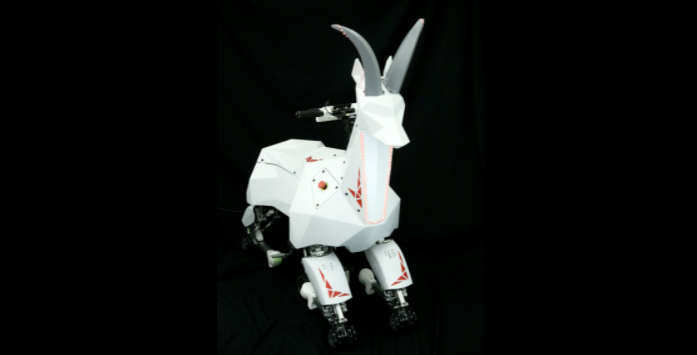 川崎重工开发四足机器人 外形酷似《幽灵公主》主角坐骑