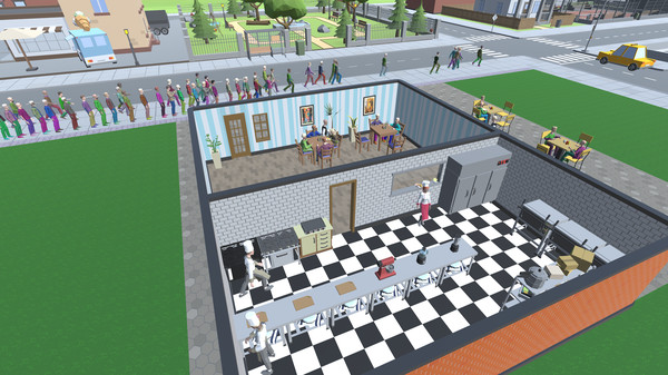 模拟经营游戏《模拟厨师：餐厅管理》上线Steam 4月发售