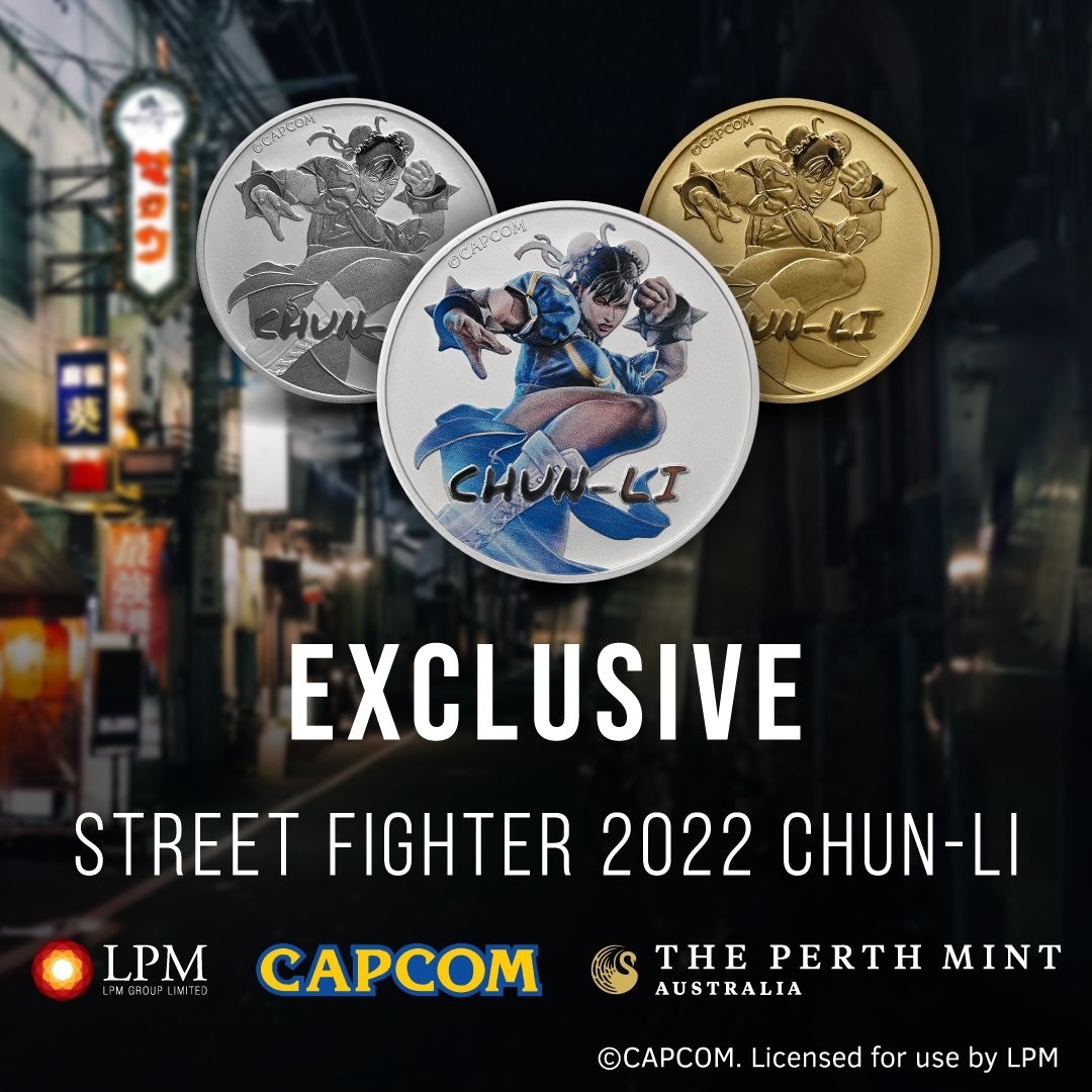 Capcom联开LPM推出街霸怀念币 金币卖价过万元