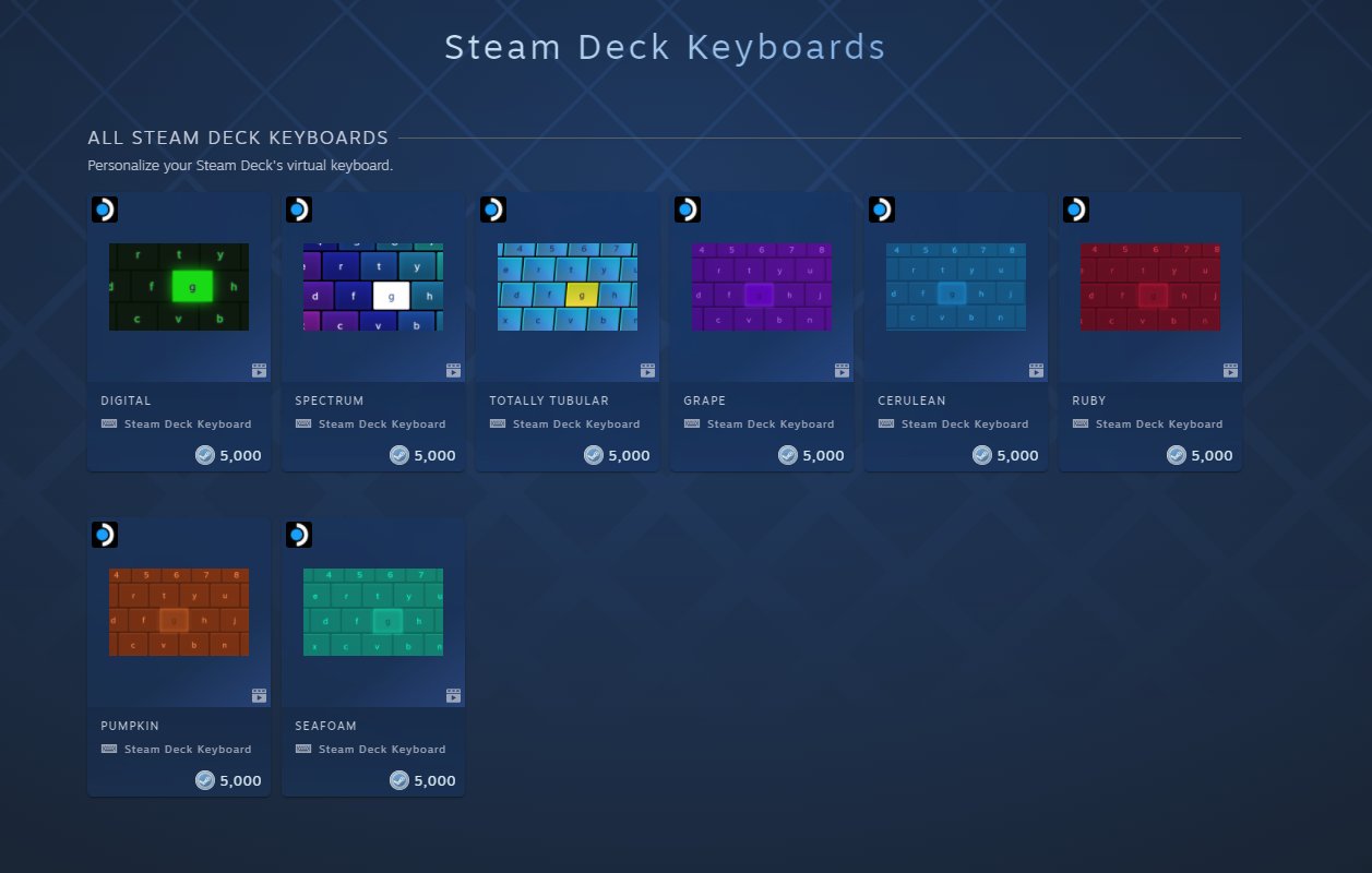 Steam Deck键盘现已登陆点数商店 最低帧数限制可达15FPS