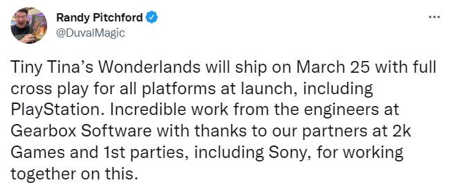 《小缇娜的奇幻之地》将支持跨平台游戏 包括PS平台