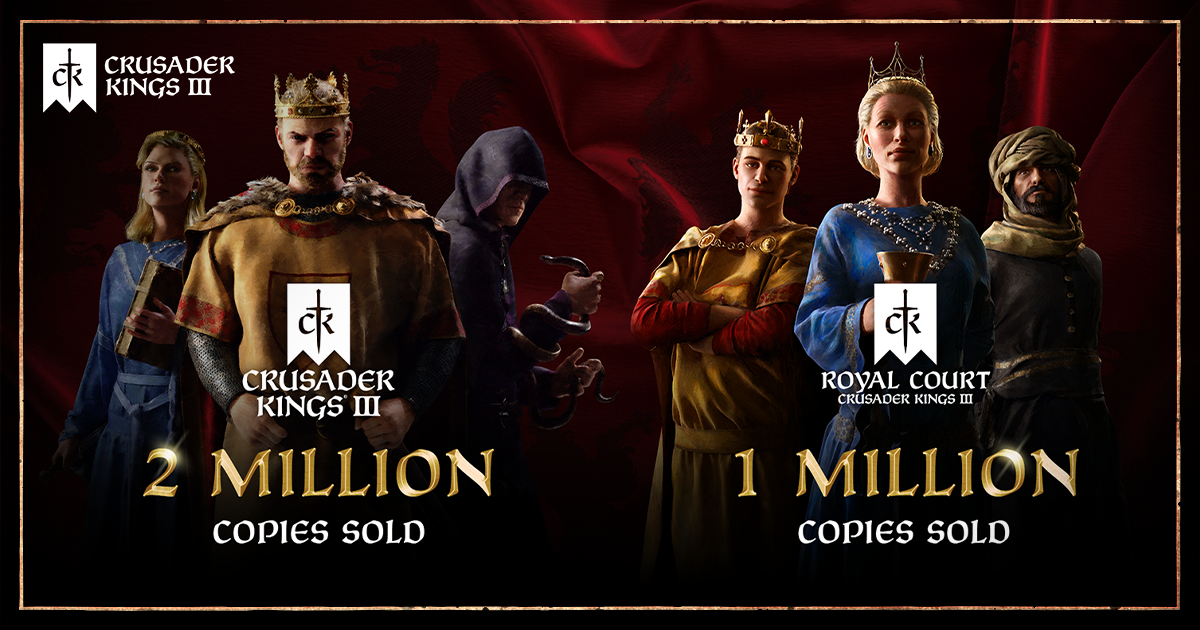 《10字军之王3》销量破两百万 主机版将于3月29日支卖