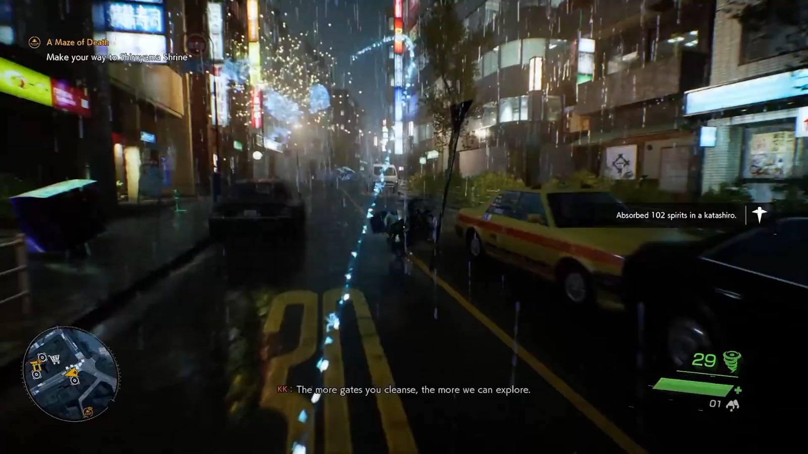 《幽灵线：东京》PC版10分钟光追实机演示