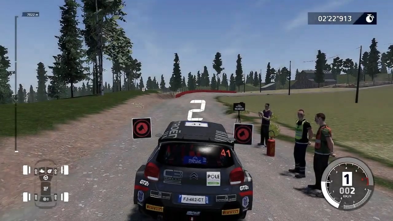 《WRC10》Switch版实机视频 画里过于大略