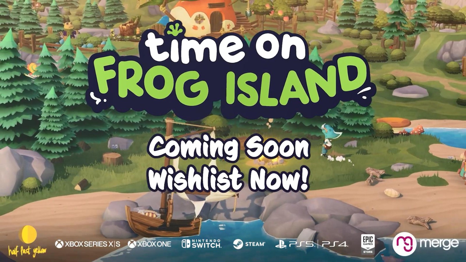 《蛙岛时光》发布新官方预告 2022年夏季发售
