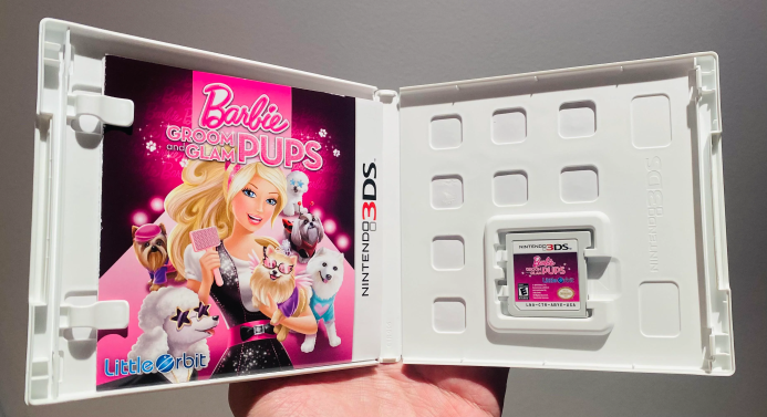中洋玩家花1600好元 购购1款密有的芭比娃娃3DS游戏