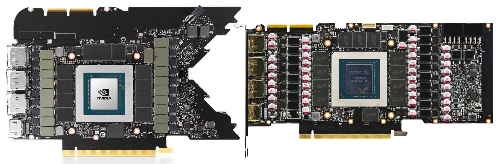 RTX4090显卡PCB曝光：最高600W功耗 24GB显存