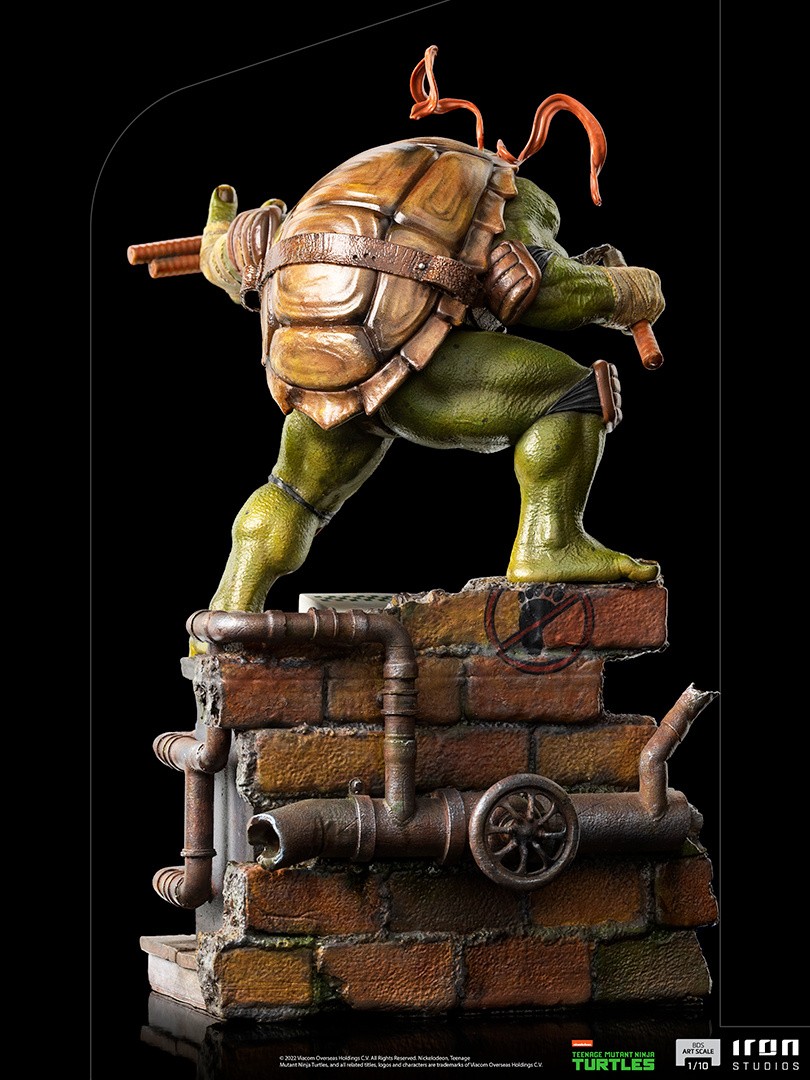 Iron Studios电影版TMT忍者神龟雕像 每个售价199.99美元