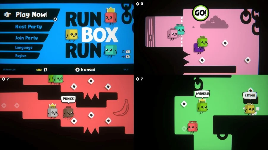 独立游戏开发商 Atooi 宣布将推出新作《Run Box Run》
