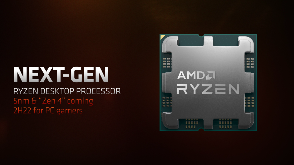 5nm Zen4来了：AMD锐龙7000处理器或于本月末量产