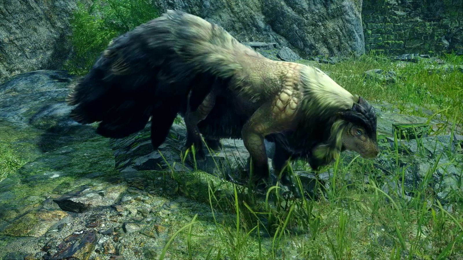 《怪物猎人崛起：曙光》生物展示 丽羊兽及狡狗兽