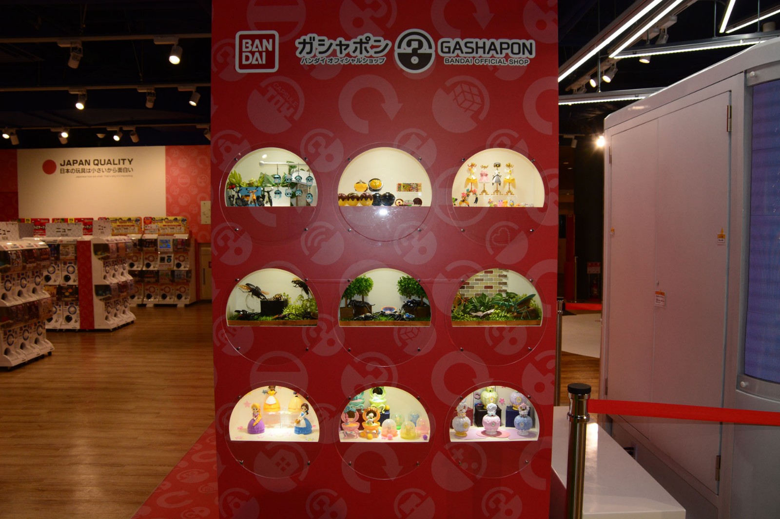 万代日本最大扭蛋机店探店 2000+扭蛋机榨干玩家钱包