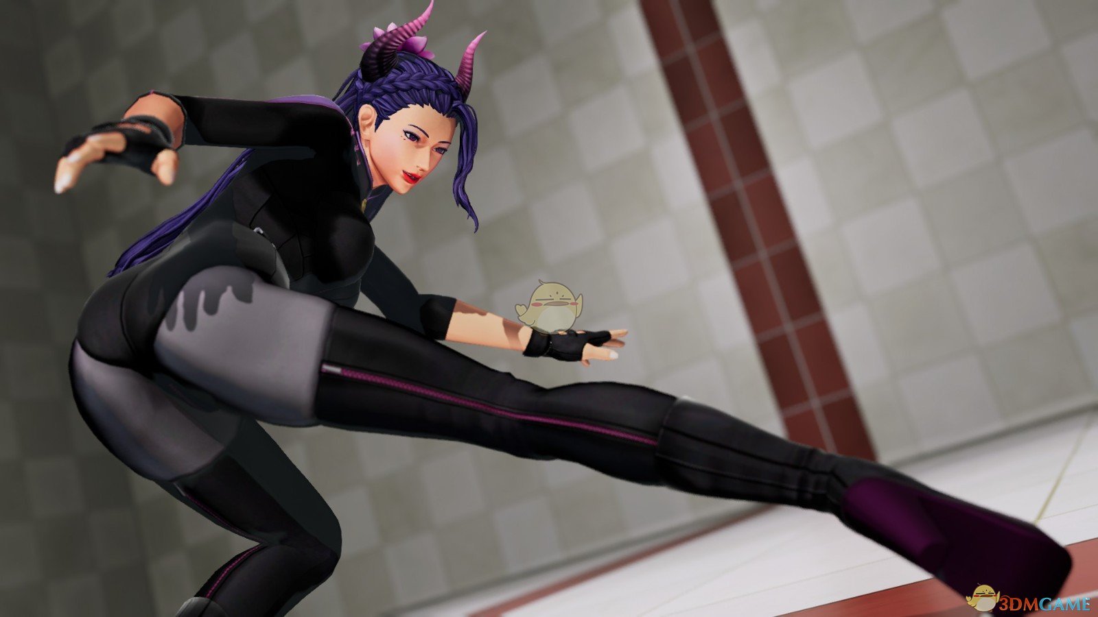 拳皇15梁黑色紧身衣套装mod下载_拳皇15师娘梁紧身衣装mod_3dm单机