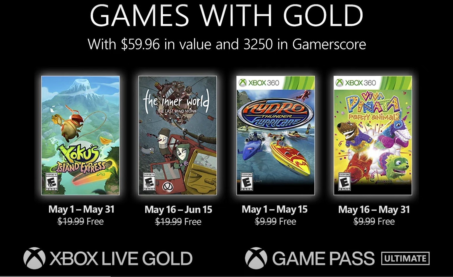 Xbox金会员五月会免游戏公布 《尤库的小岛速递》等