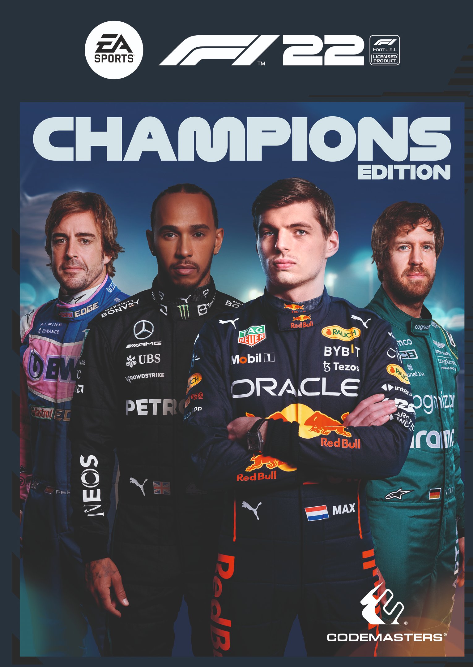 《F1 2022》标准版和冠军版封面明星公开