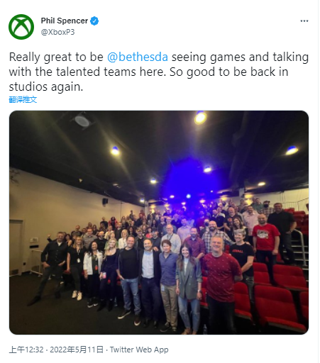 离《星空》发售还有整整半年 Xbox主管慰问B社员工称“很高兴能再次回到工作室”