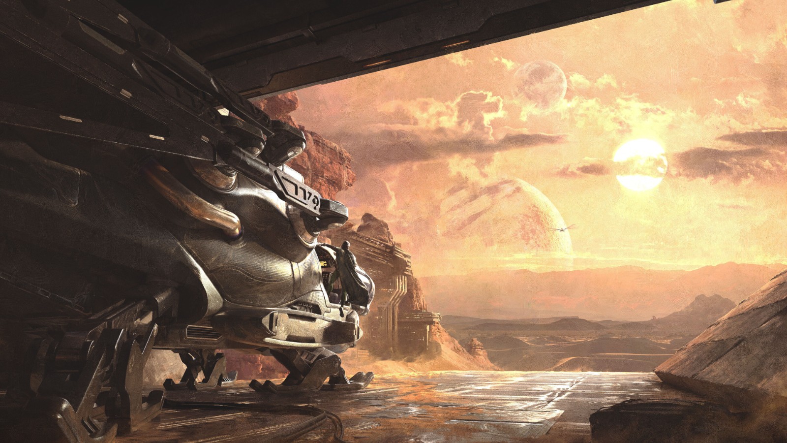 《沙丘》主题开放世界游戏概念艺术图曝光 目前尚未公布具体发行日期
