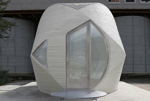 酷似迷你太空舱 日厂3D打印10平米房子8月开卖