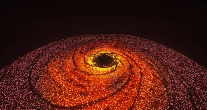 玩家打造《我的世界》星际地图 还原神秘银河系黑洞