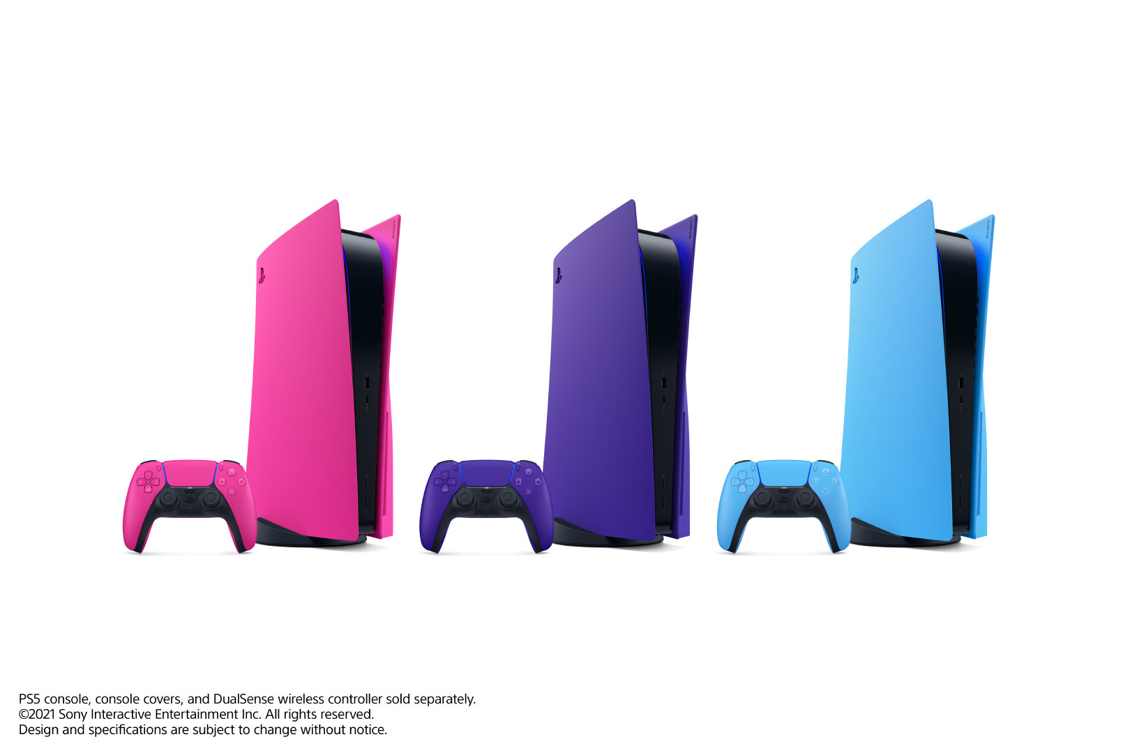 国行版PS5三色主机盖6月发售 包含星光蓝、银河紫、新星粉等