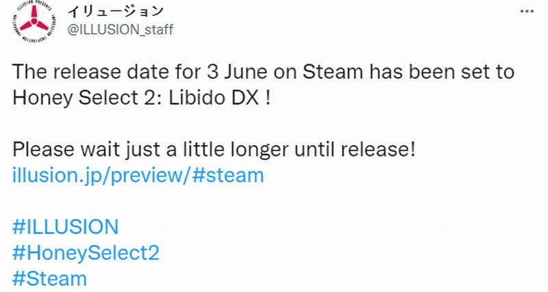 I社《苦心挑选2：Libido DX》Steam版6月3日支卖